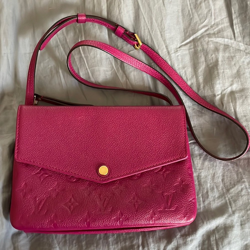 Louis Vuitton Twice/Twinset in rare color Grape